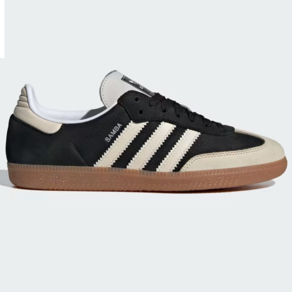 Samba OG W: Core Black / Wonder White / Silver Metallic